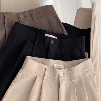 High Waist Suit Pants